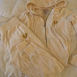True Religion Velour Track Suit